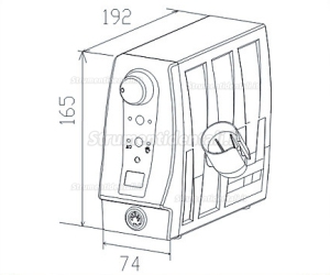 JSDA® JD5500B MINI Micro Moteur multi-fonctionnel